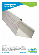 ST17 Compact Square Gutter
