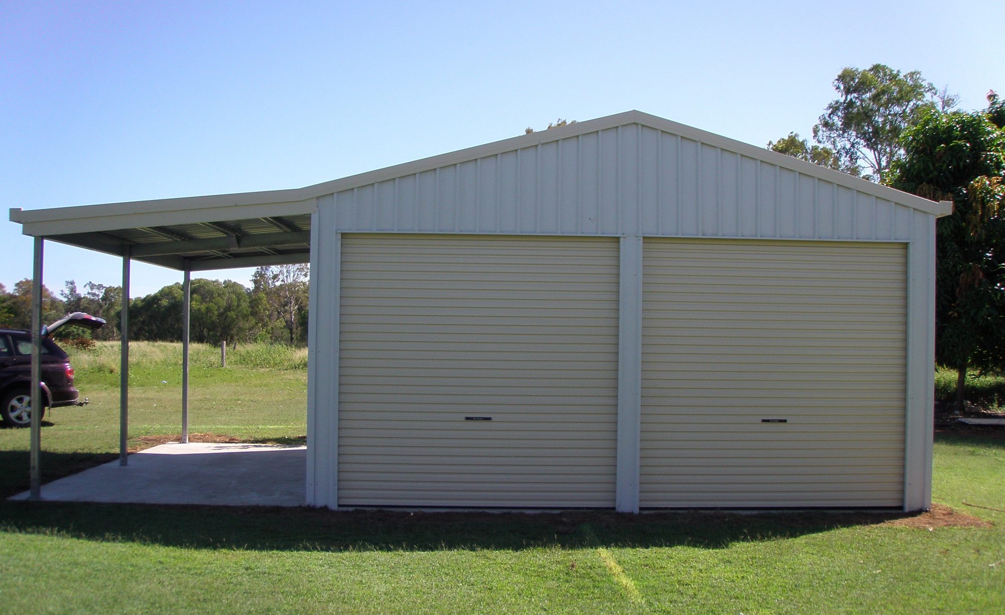 Design Your Own Carport Steeline Sheds Garages Steeline Rural Commercial